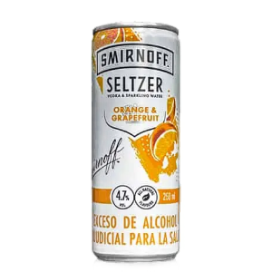 Smirnoff Seltzer Orange & Grapefruit 250ml