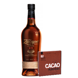Zacapa 23 Solera Gran Reserva 750ml +Cacao Hunters 56gr