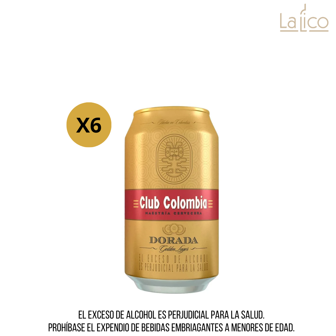 Club Colombia Lata Dorada 330ml