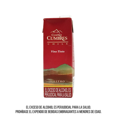 Tetra Cuatro Cumbres Tinto 1lt