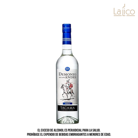 Pisco Demonio De Los Andes Quebranta 700 ml