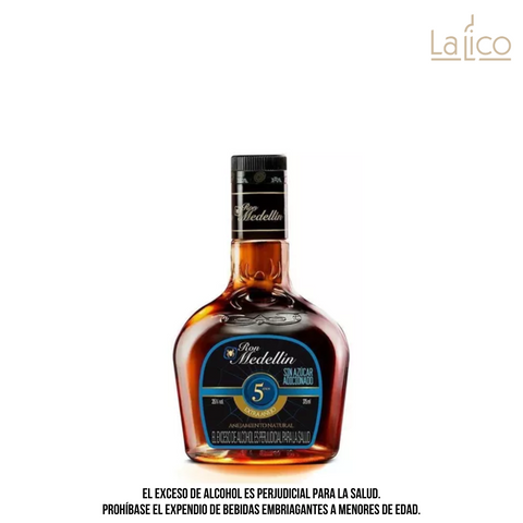 Ron Medellin 5 Años 350 ml