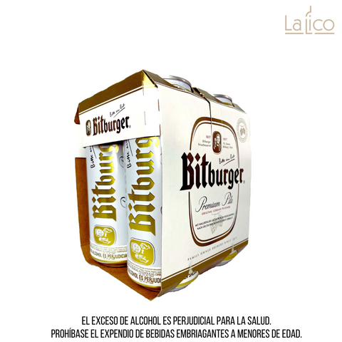 Bitburger Lata x4 500ml