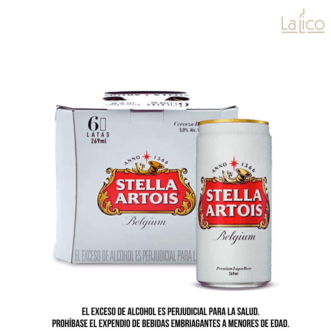 Stella Artois Lat 269ml X6