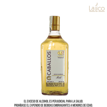 3 Caballos Gold 1000ml