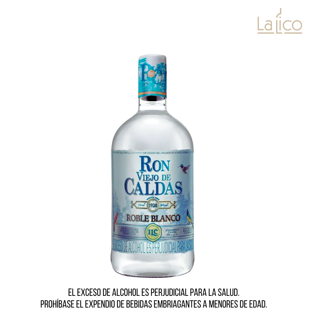 Ron Viejo de Caldas Roble Blanco 750ml
