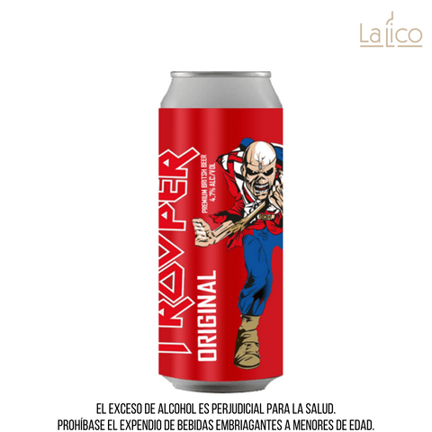 Trooper Iron Maiden Lata 500ml