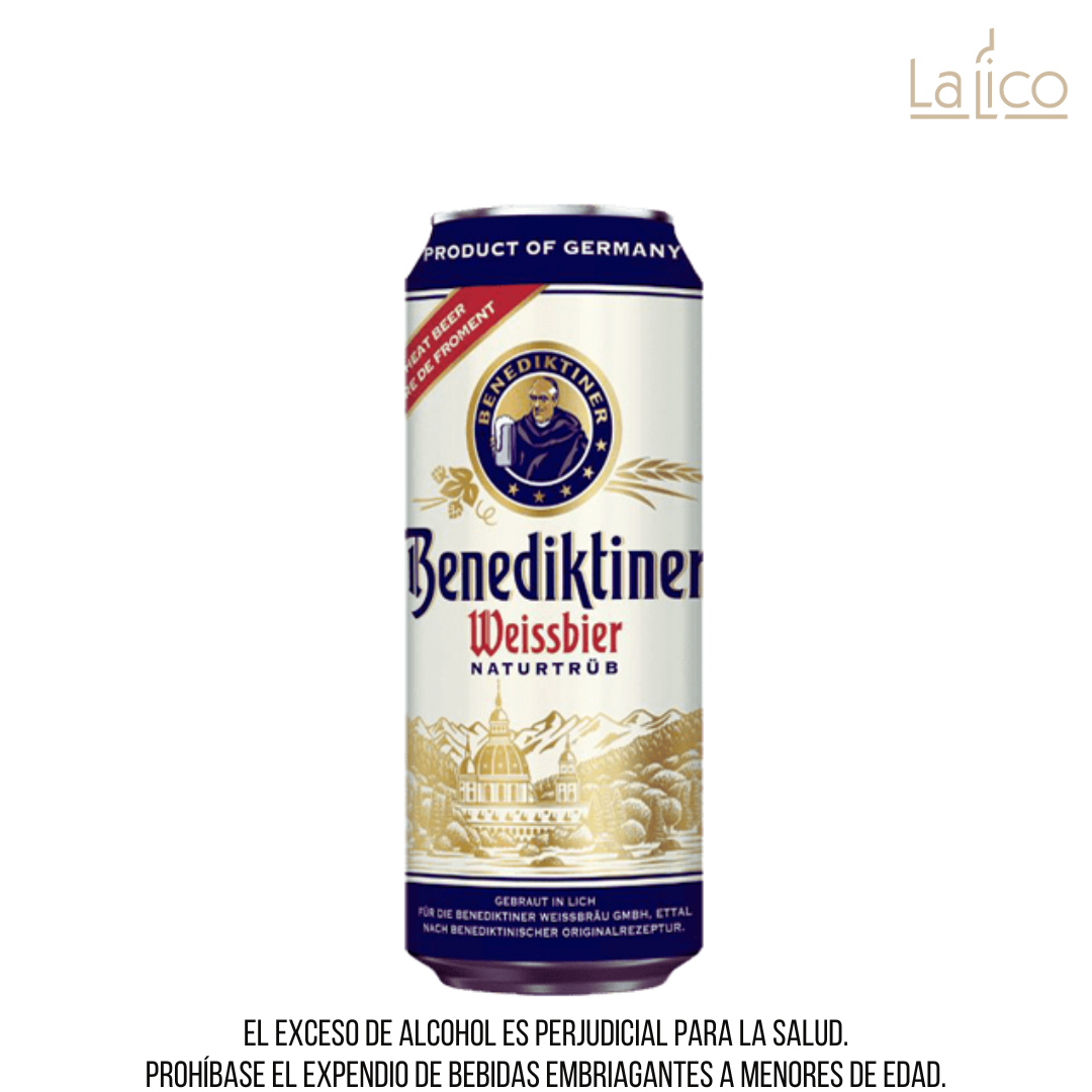 Benediktiner Weissbier Lata 500ml