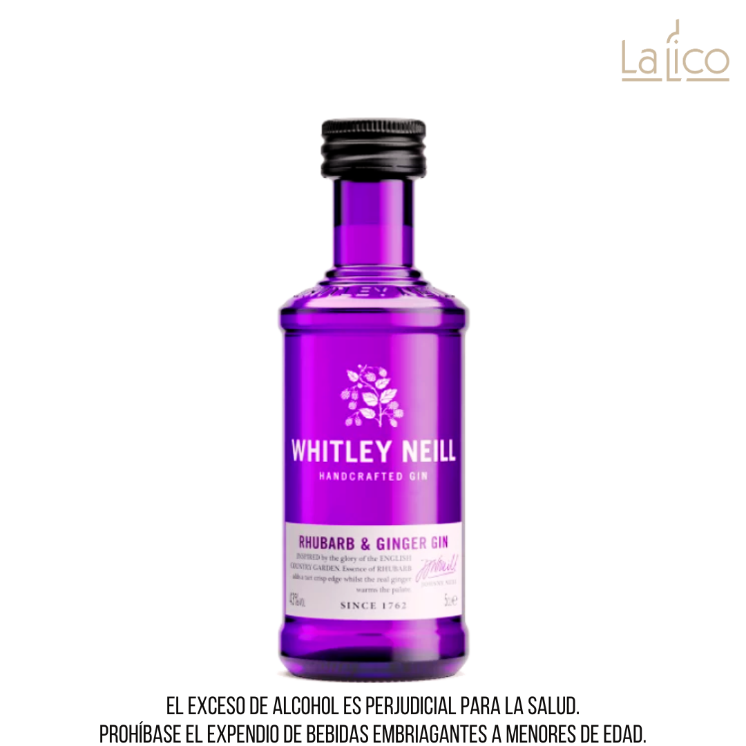 Whitley Neill Rhubarb & Ginger Gin 50ml