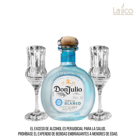 Don Julio Blanco 700ml + 2 Copas