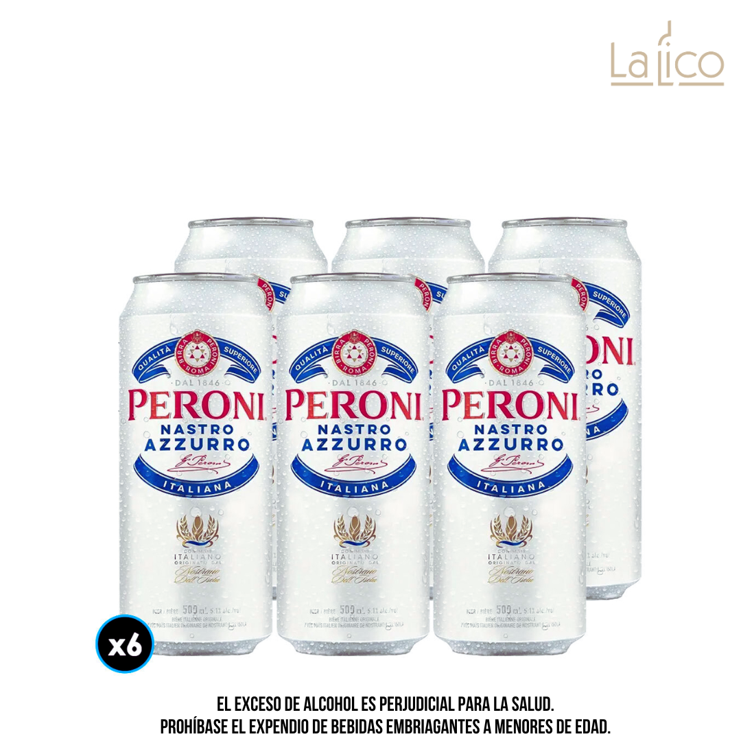 Six Pack Peroni Lata 330ml