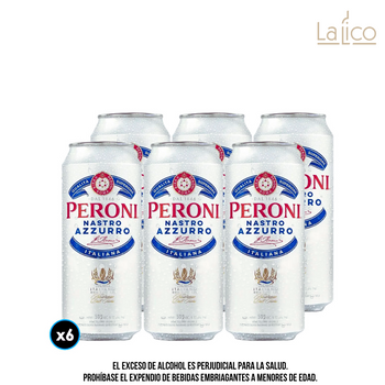 Six Pack Peroni Lata 330ml