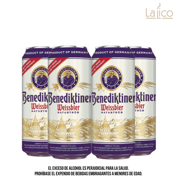 Four Pack Benediktiner Lata 500ml