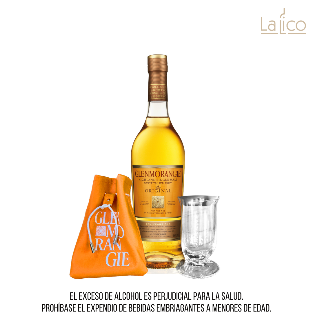 Glenmorangie The Original 700ml + Copa Y Bolsita De la Marca