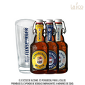 Combo Flensburger 3 Cervezas + Vaso