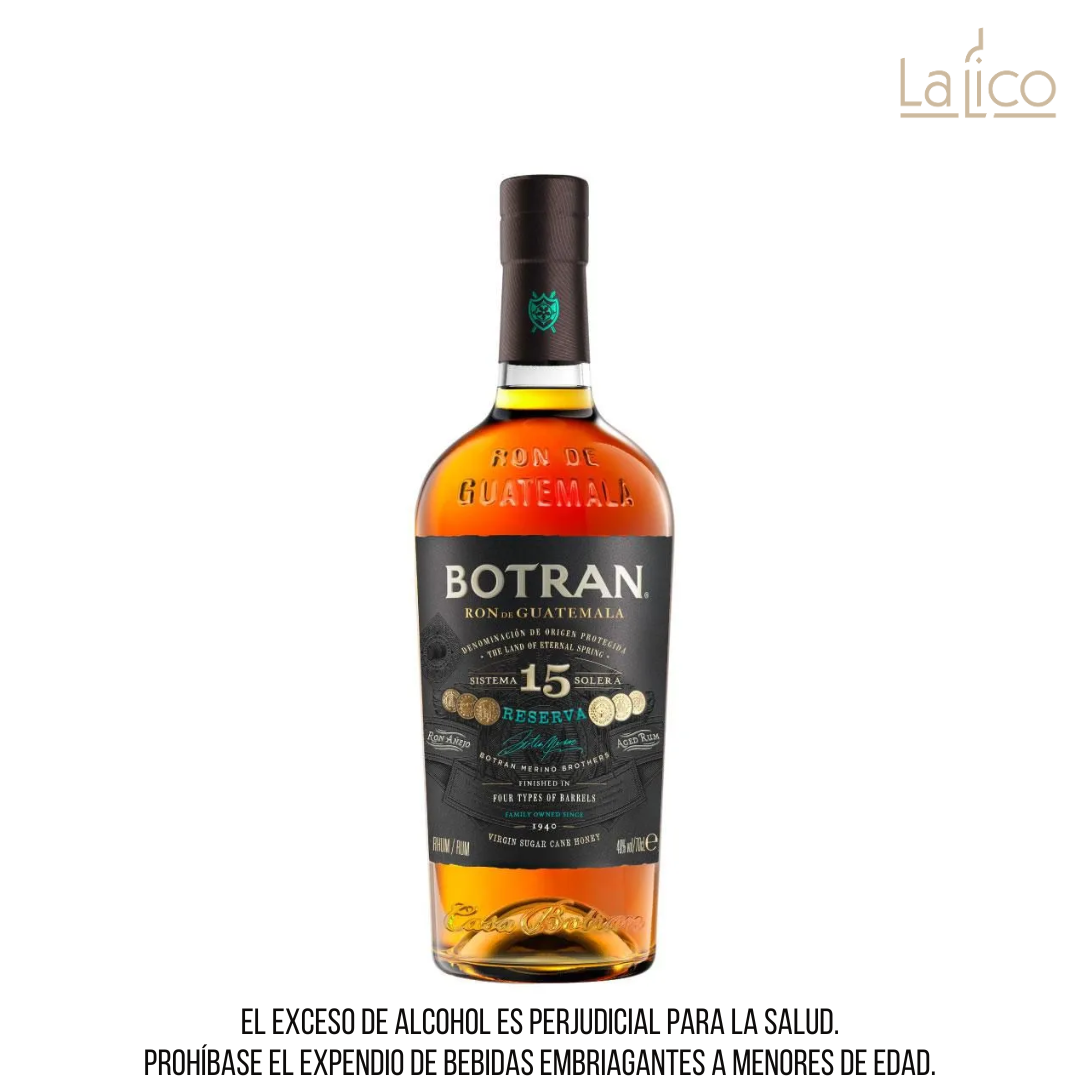 Ron Botran 15 Años 750ml
