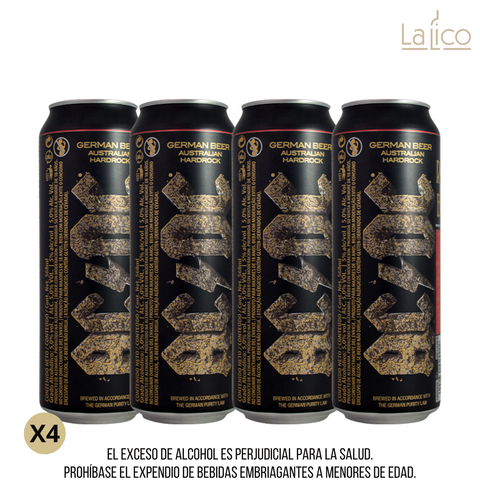 Four Pack Ac Dc 500ml