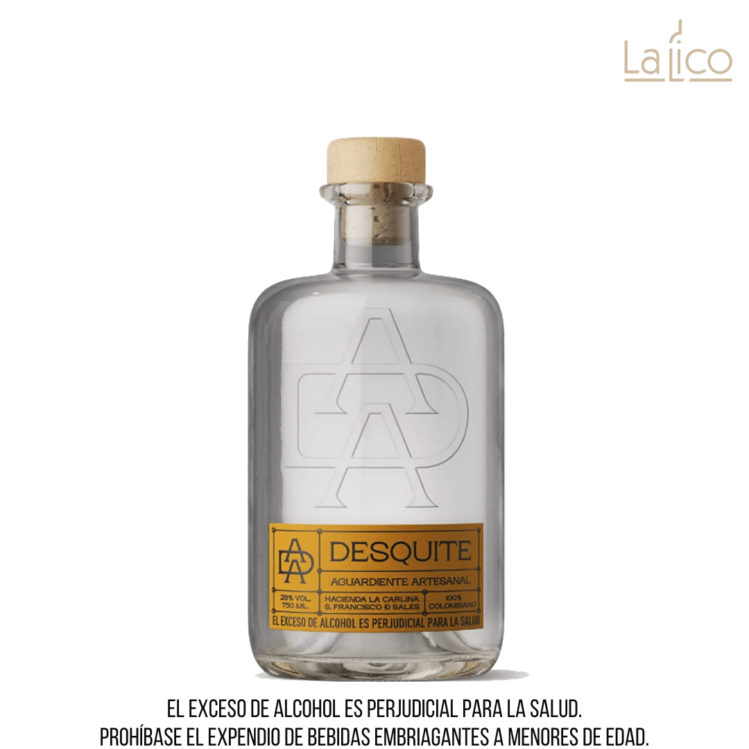 Aguardiente Artesanal Desquite 750 ml