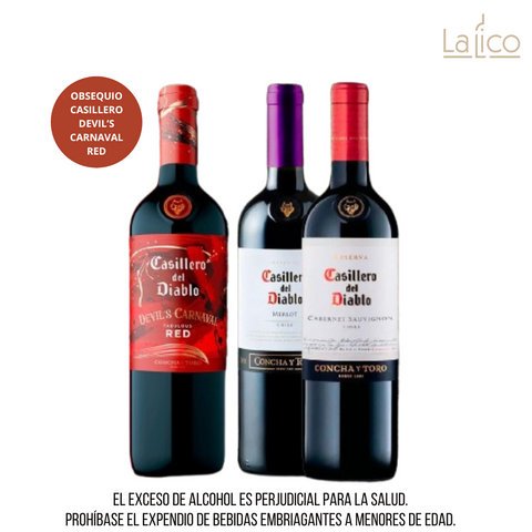 3 Casillero Del Diablo Por El Precio De 2