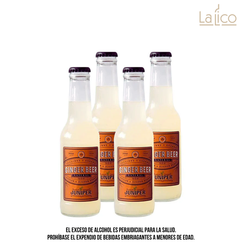 Juniper Ginger Beer 200ml X4