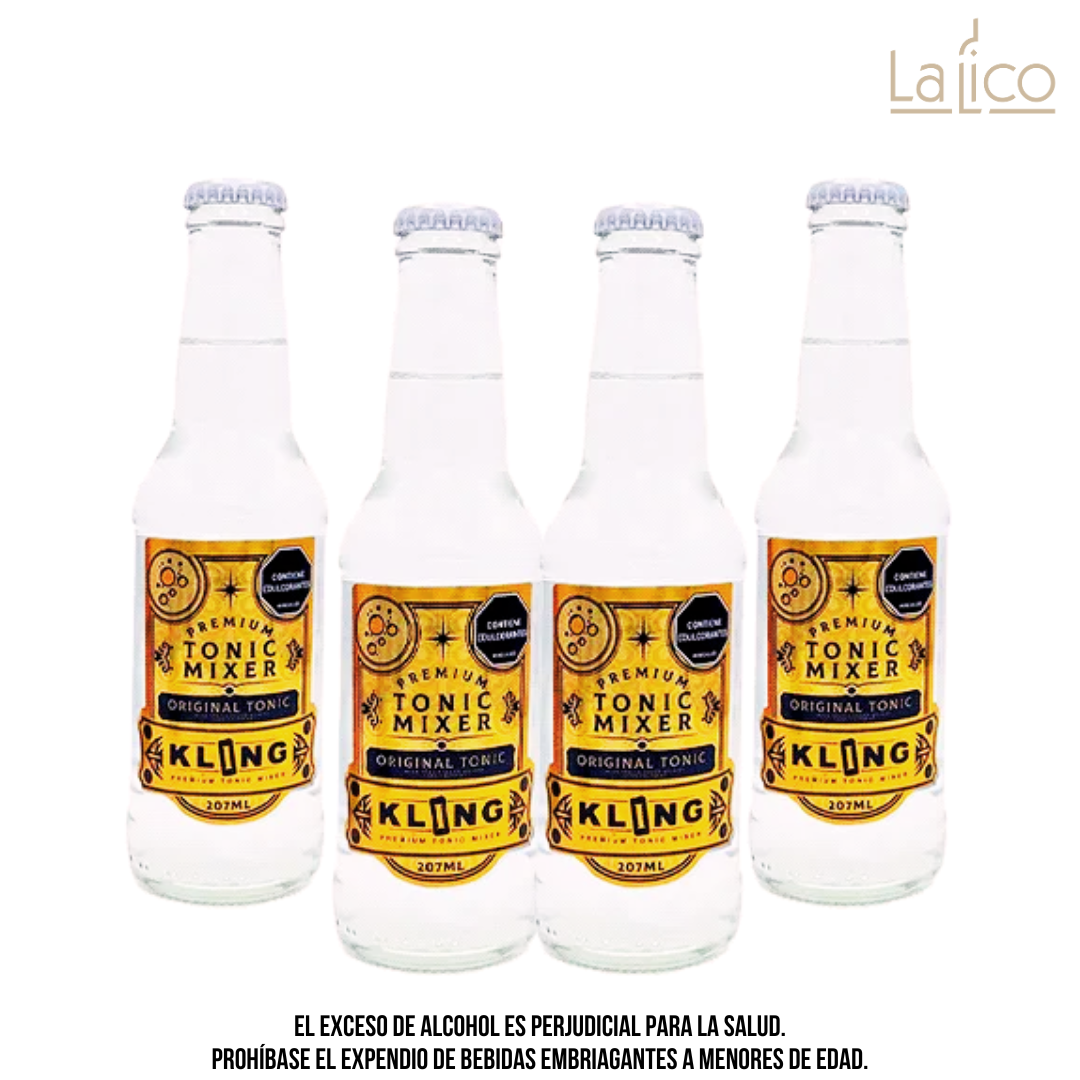 Four Pack Kling Original Zero 207ml