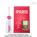 Estuche Paris Ice Rosé 750ml + Vaso