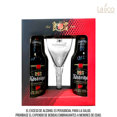 Estuche Kostritzer X4 330ml+ Copa