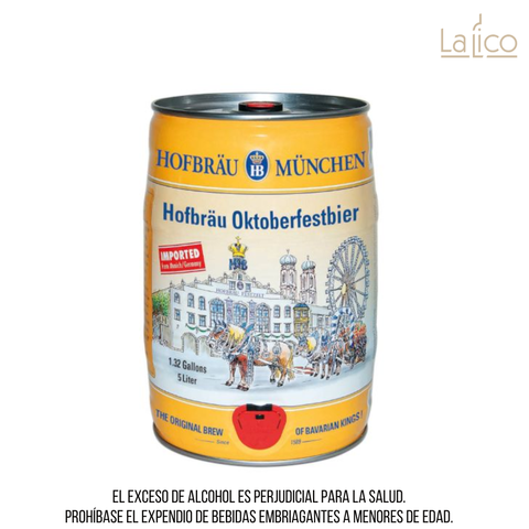 Barril Hofbraü Oktoberfestbier 5L