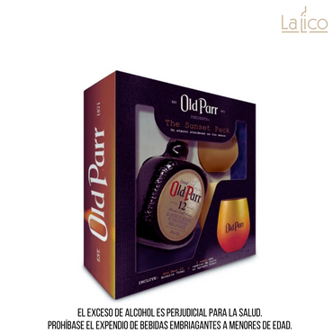 Pack Old Parr 12 Años 750ml