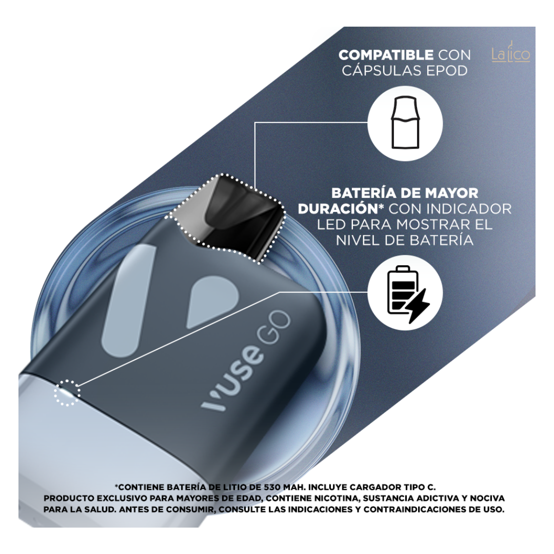 Vuse Go Aqua Mint Ice Vuse Go Reload Kit Vuse Go Cartuchos VUSE ALTO 2pk Pods - 5ct Vuse Go Aqua Mint Ice Vuse Go Reload Kit Vuse Go Cartuchos VUSE ALTO 2pk Pods - 5ct