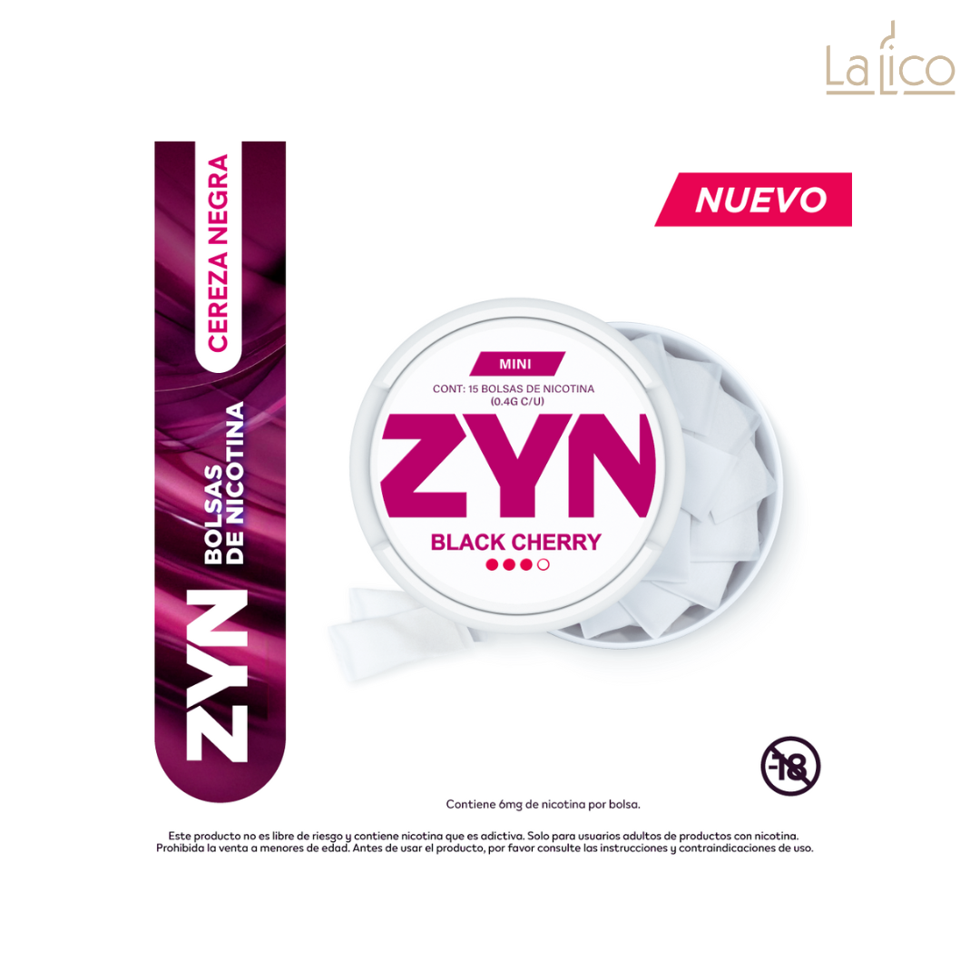 ZYN Black Cherry 6mg (Cereza Negra)