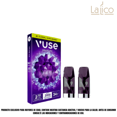 Vuse Capsulas Grape Ice (Uva) 34 Mg