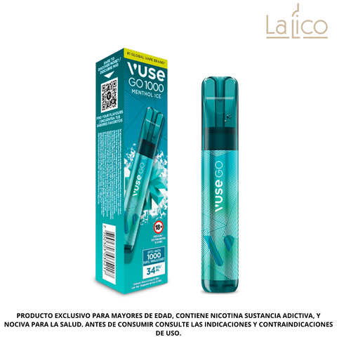 Vuse Go 1000 Menthol Ice 34mg