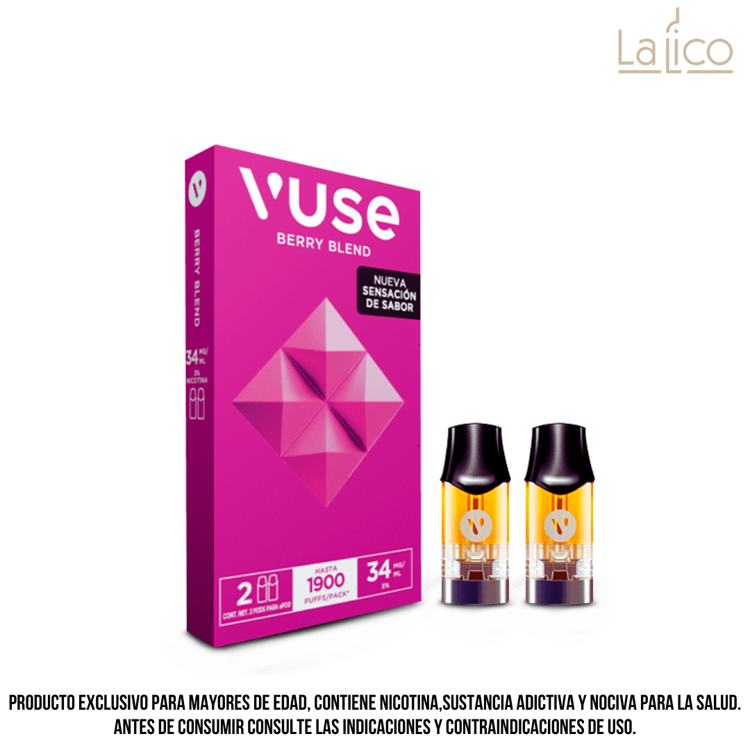 Vuse Capsula Berry Blend ( Frutos Rojos )34 mg