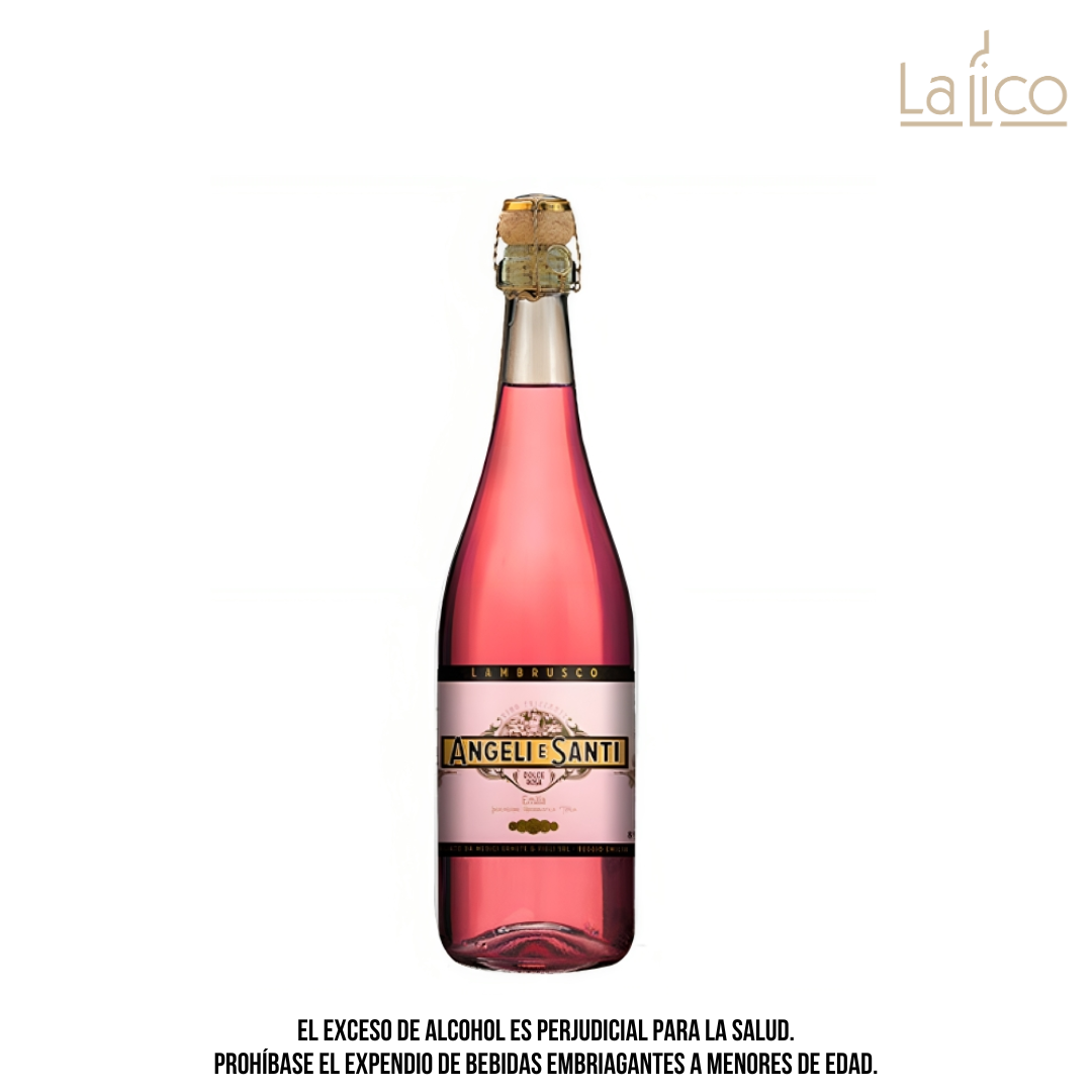 Lambrusco Angeli e Santi Rosado 750ml