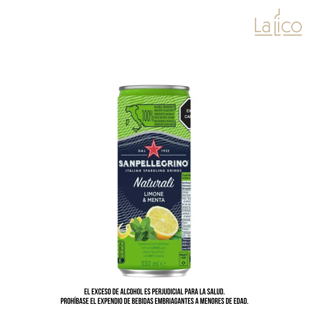 Sanpellegrino Limon Y Menta 330 Ml