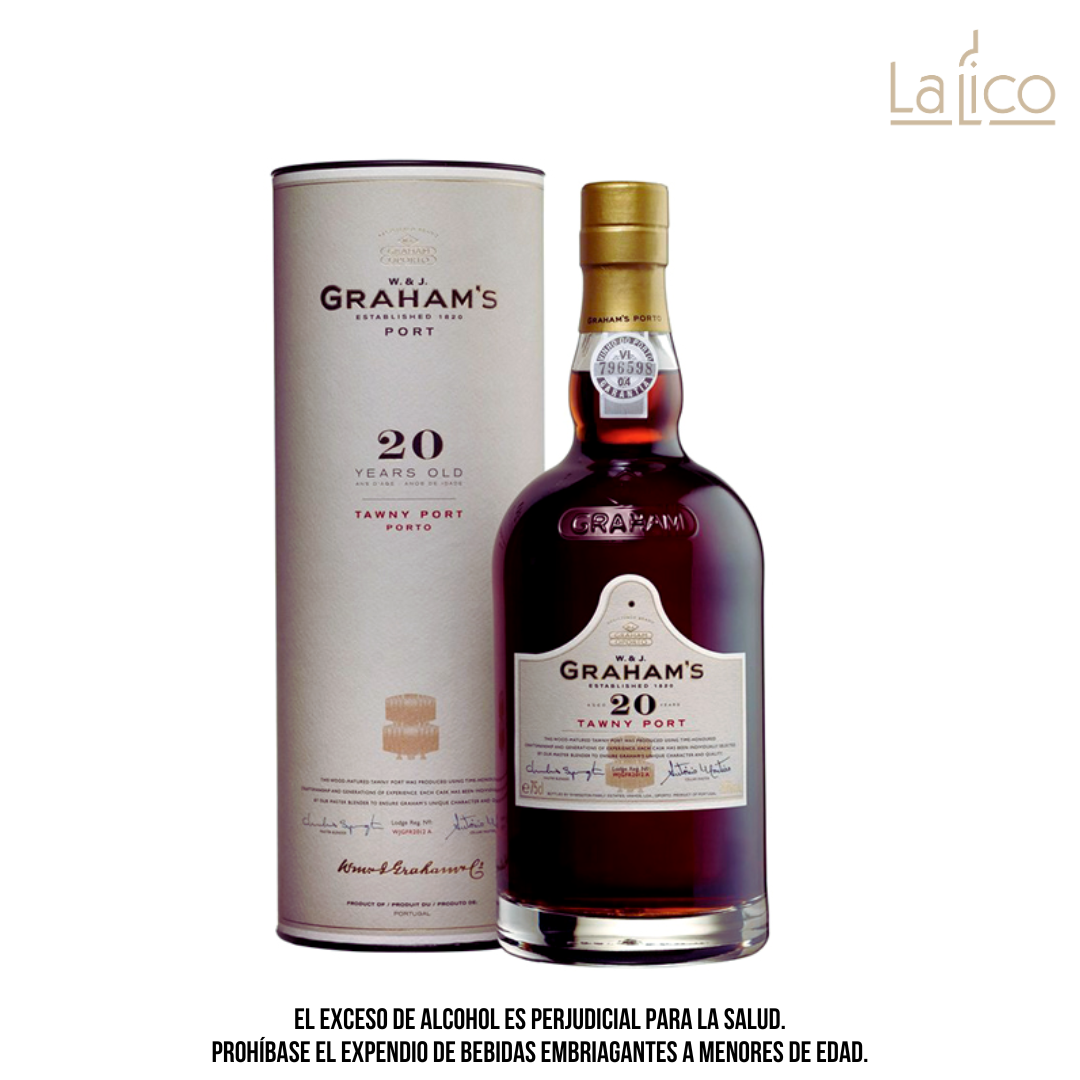 Grahams 20 Years Old Tawny 750ml