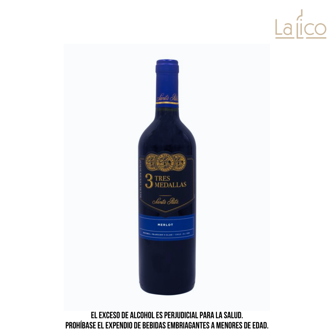 Tres Medallas Merlot 750ml