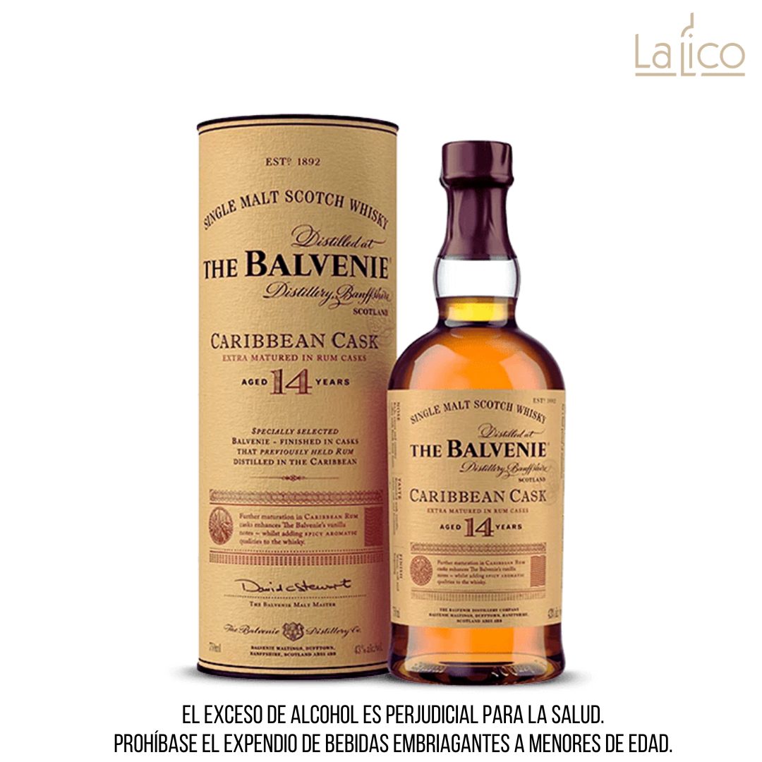 The Balvenie Caribbean Cask 14 Años 750ml