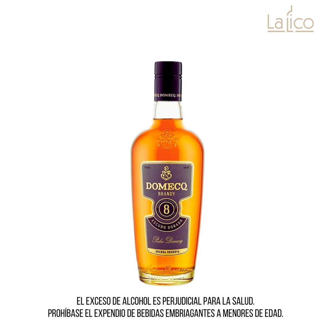 Domecq Brandy 8 Años 750ml