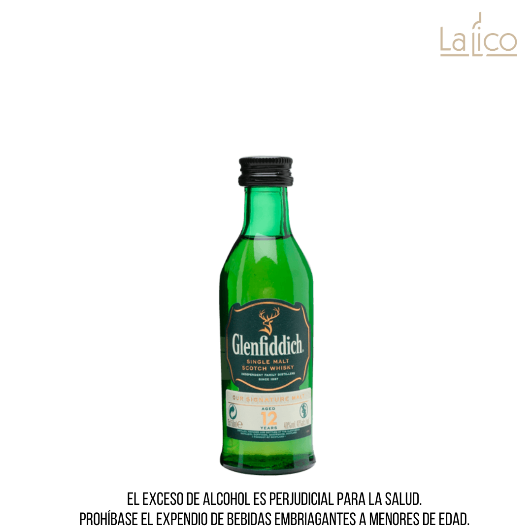 Glenfiddich 12 Años 50ml