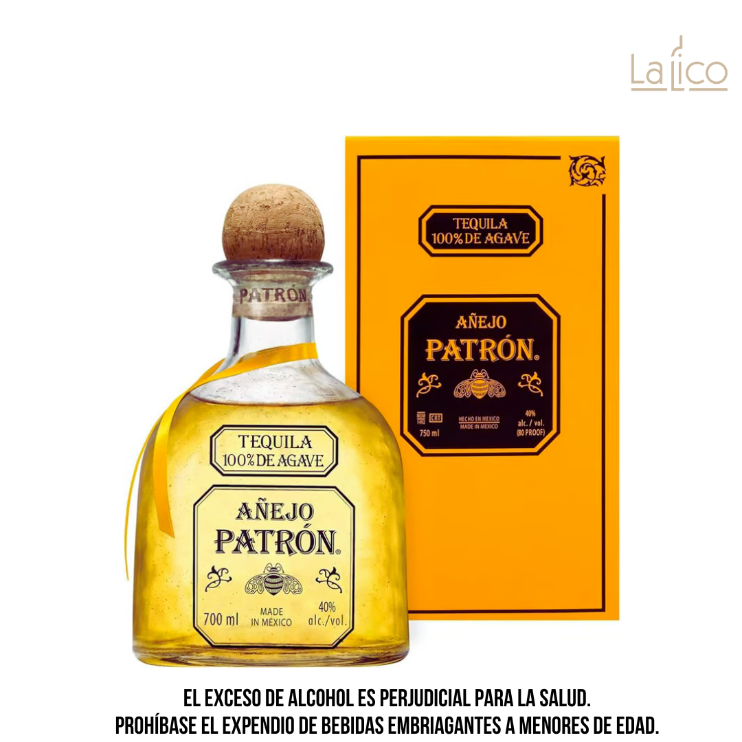 Tequila Patrón Añejo 750ml