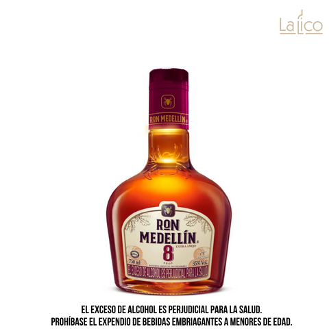 Ron Medellín 8 Años 750 ml