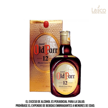 Old Parr 12 Años 1000ml