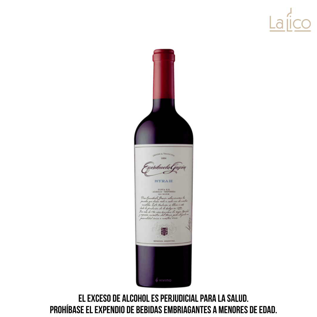 Escorihuela Gascón Syrah 750ml