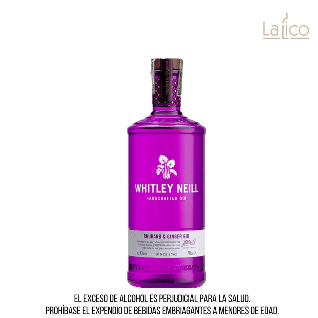 Whitley Neill Rhubarb & Ginger Gin 700ml