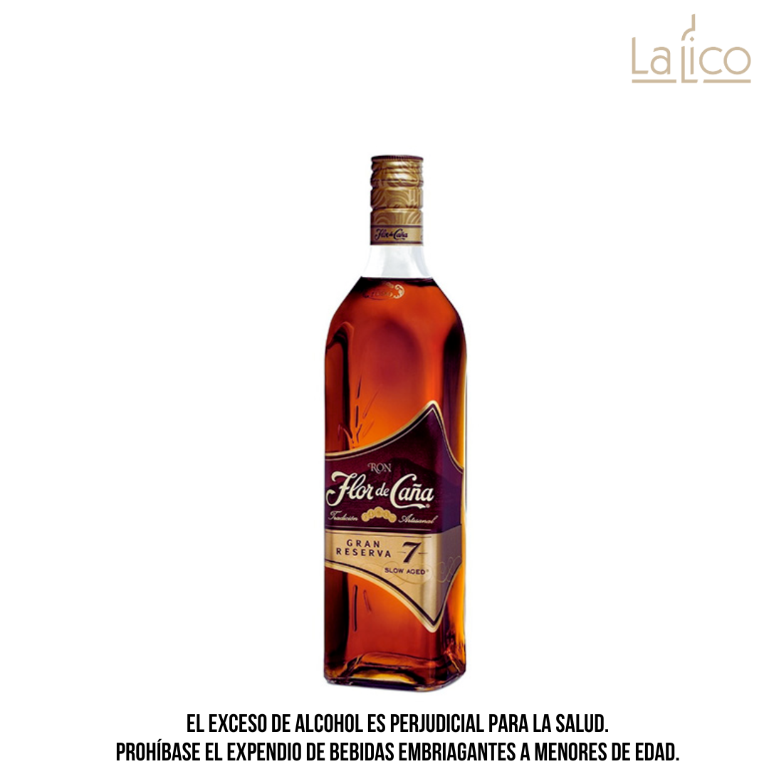 Ron Flor De Caña Gran Reserva 7 Años 750ml