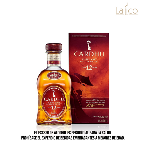 Cardhu Single Malt 12 Años750ml