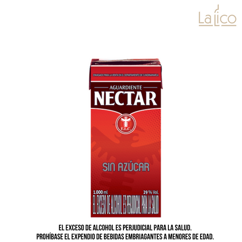 Nectar Rojo Sin Azúcar Tetrapack 1000ml