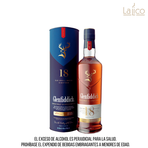 Glenfiddich 18 Años 750ml